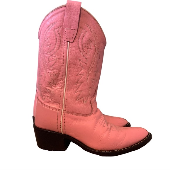 Old West Other - Old West | Pink Corona Leather Western Boot 8119